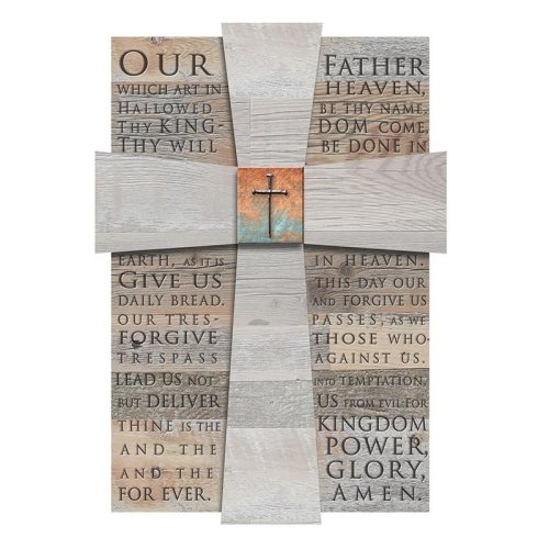 Plaque-Our Father (9.75" x 6.75")