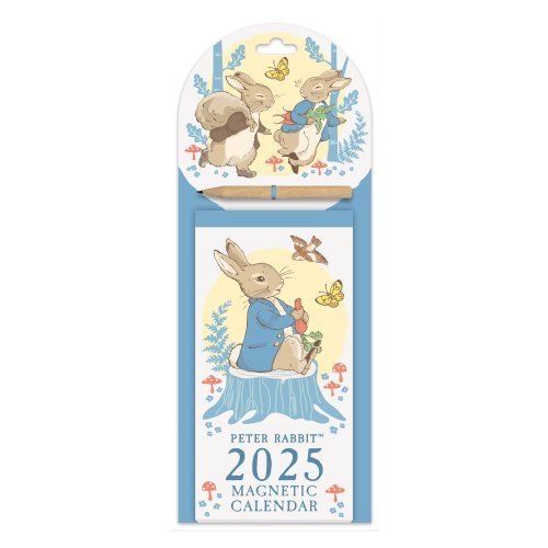 2025 Magnetic Calendar Pad - Peter Rabbit