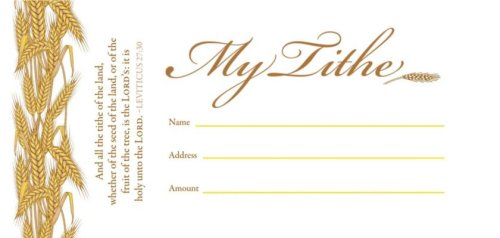 Envelope: My Tithe (Box of 100)