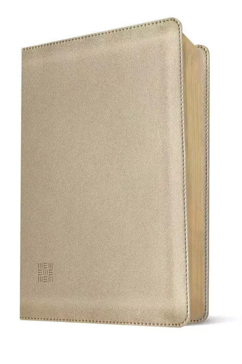 NLT Every Woman's Bible (LeatherLike, Soft Gold, Red Letter, Filament Enabled)