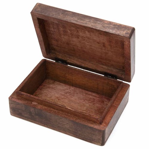 Wooden Box with Cross