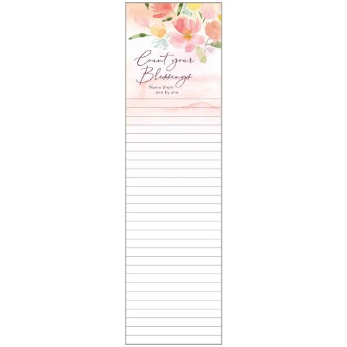 Count Your Blessings Magnetic List Pad