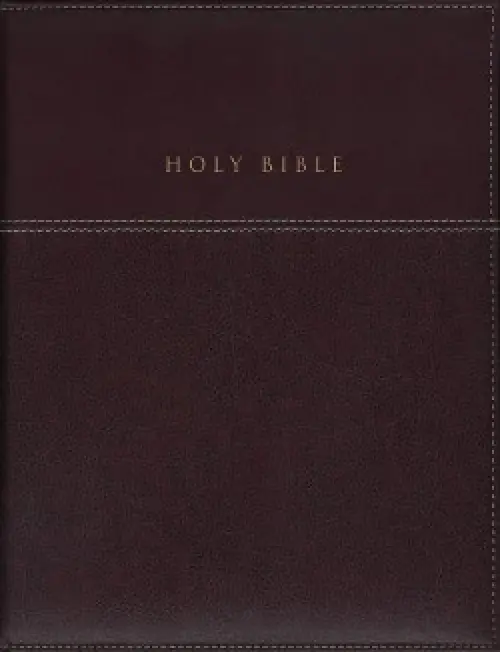 Family Bible Keepsake Edition Burgundy