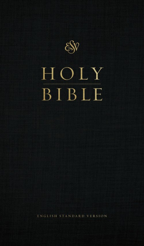 ESV Church Bible, Red Letter (Hardcover, Black)