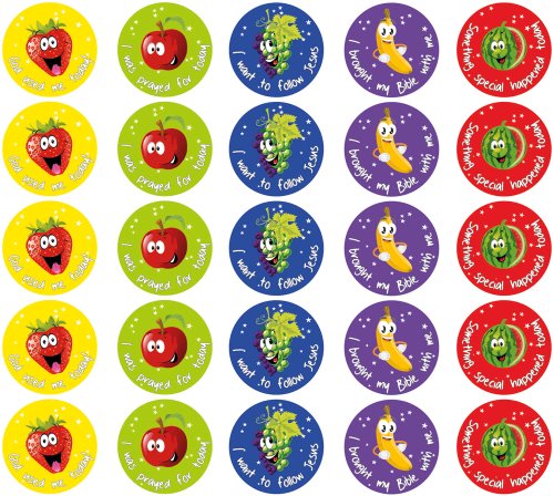 Children's Ministry Sticker Pack (120 Stickers)