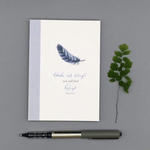 Under His Wings A6 Notebook