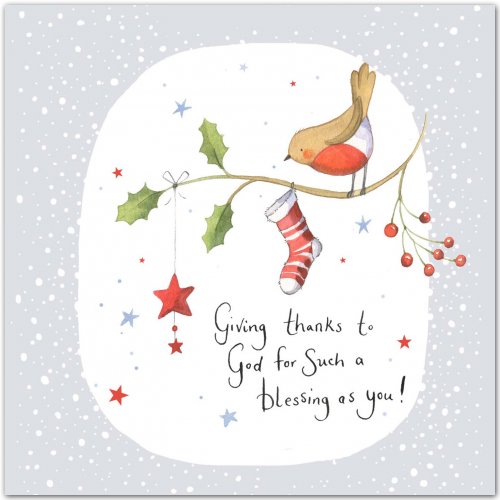 Blessing (Pack of 5) Christian Christmas Cards