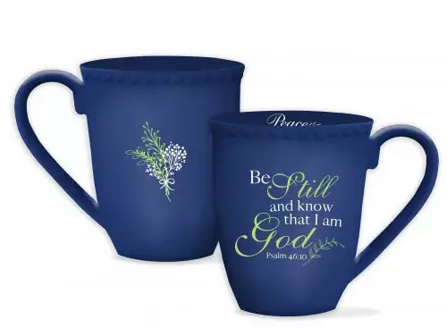 Mug-Be Still And Know That I Am God (Psalm 46:10 KJV) (13 Oz)