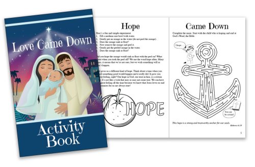 Love Came Down Activity Books (Pack of 12)