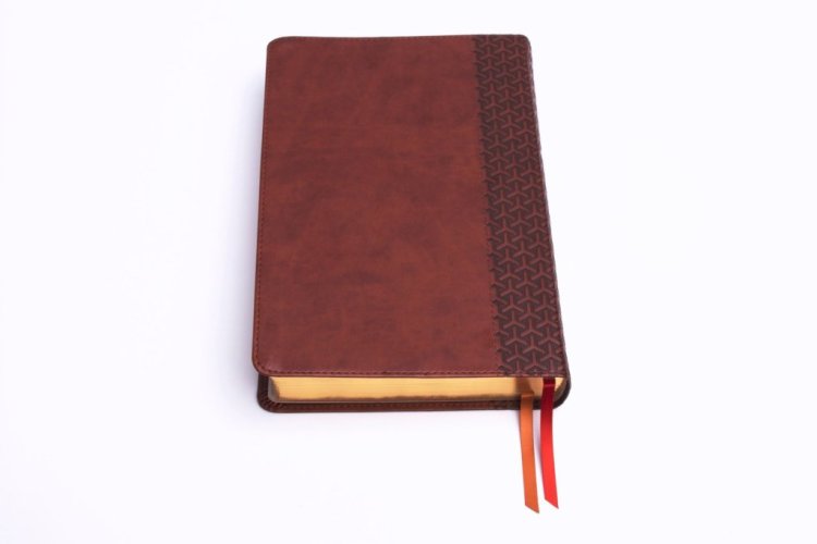 CSB Everyday Study Bible, British Tan LeatherTouch