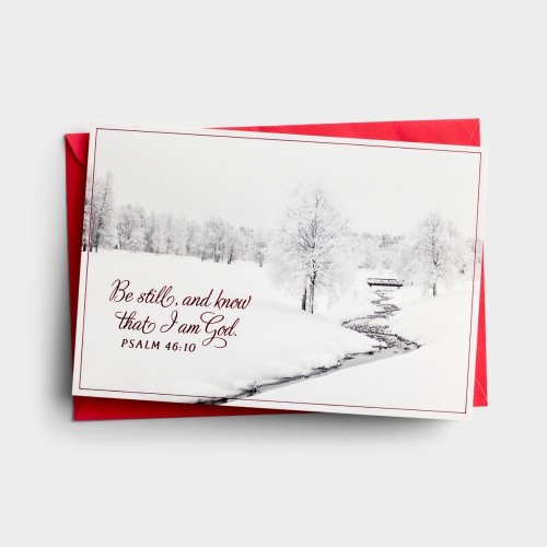 Be Still & Know 18 Christmas Boxed Cards