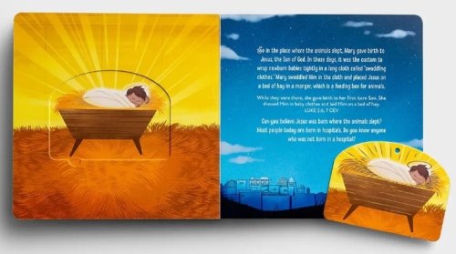 Jesus is Born - Advent Ornament Book