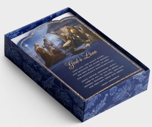 God's Love Nativity Box of 18 Christmas Cards