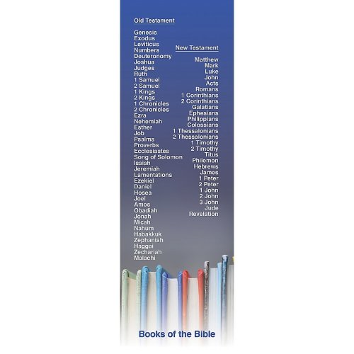 Bookmark-Books Of The Bible For Kids (Pack Of 25)