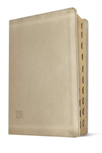 NLT Every Woman's Bible (LeatherLike, Soft Gold, Indexed, Red Letter, Filament Enabled)