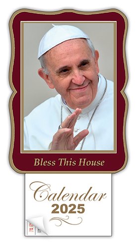 Pope Francis Print Calendar