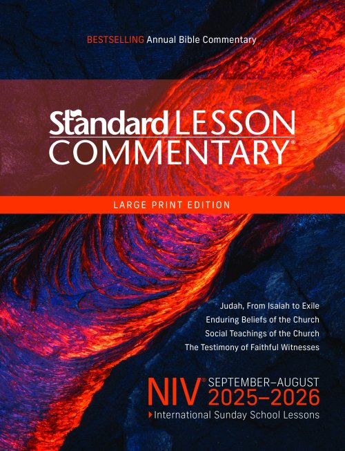 NIV® Standard Lesson Commentary® Large Print Edition 2025-2026