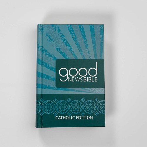 Good News Bible – Catholic Edition, Blue, Hardback, Compact, Anglicised, Church Pew Bible, Illustrated, Maps, Book Introductions