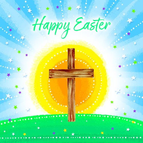 Easter Sunshine Easter Cards - Pack of 5