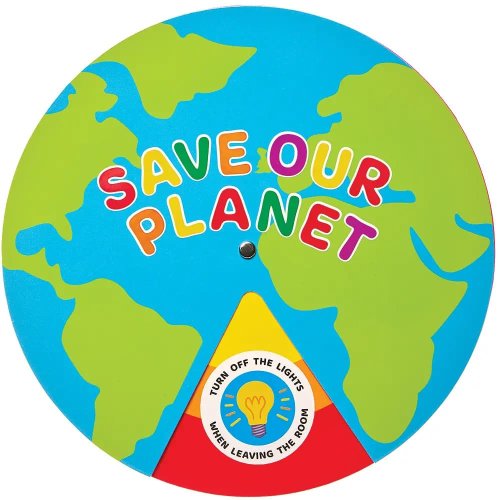 Save our Planet Sticker Wheels