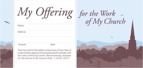 Envelope: My Offering for the Work of My Church (Box of 52)