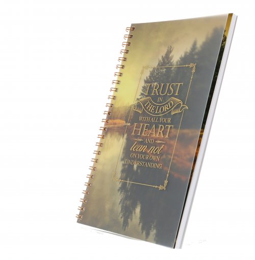 Trust in the Lord Wirebound Notebook