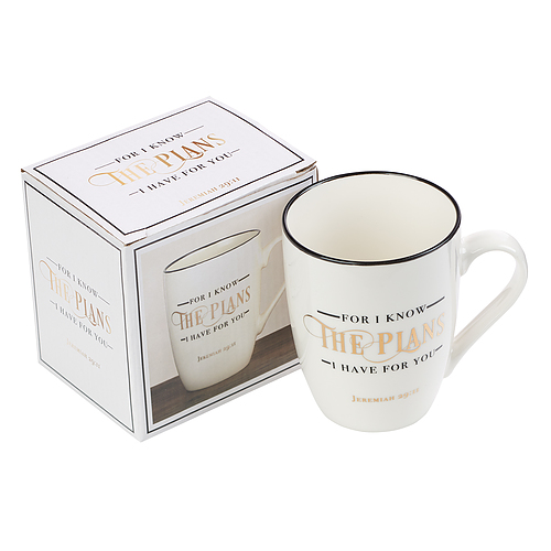 I Know The Plans Coffee Mug – Jeremiah 29:11