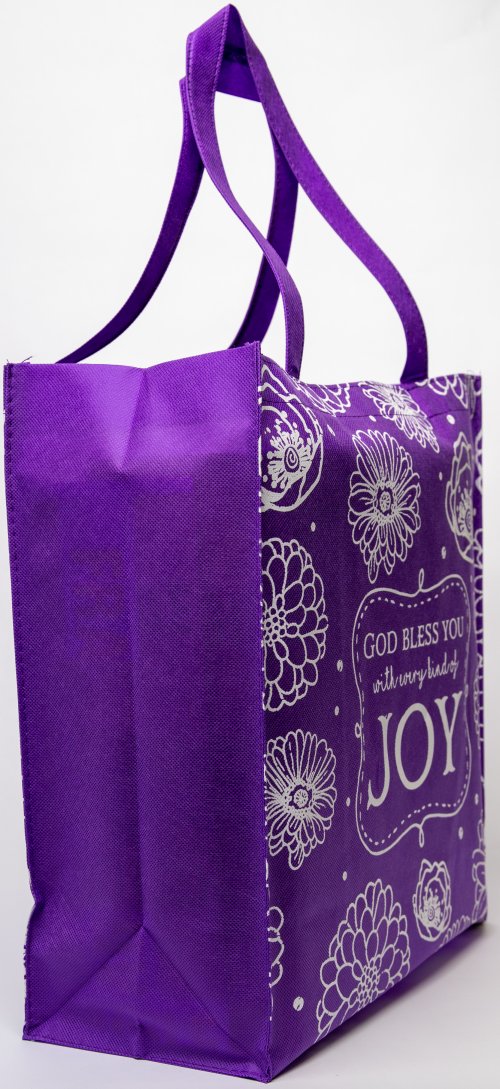 Every Kind of Joy Reusable Shopping Bag in Purple