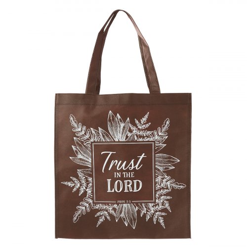 Tote Brown Trust in the Lord Prov. 3:5