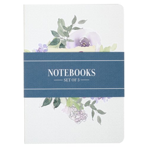 Notebook Set-Be Joyful in Hope Romans 12:12 (Set Of 3)