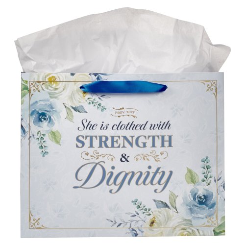 Gift Bag LG Landscape Strength & Dignity Mom Prov. 31:25