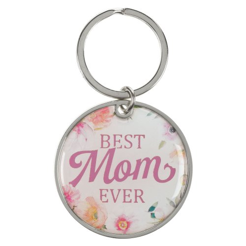 Keychain Best Mom Ever Num. 6:24