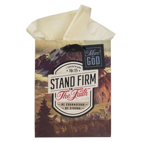 Gift Bag MD Stand Firm 1 Cor. 16:13