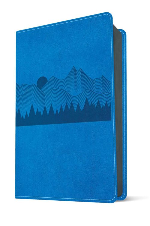 NLT Go Bible for Kids  (LeatherLike, Blue Mountains)