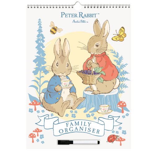 2025 Family Org Calendar - Peter Rabbit