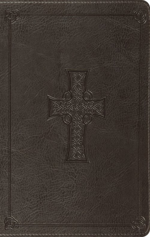 ESV Value Thinline Bible (TruTone, Charcoal, Celtic Cross Design)