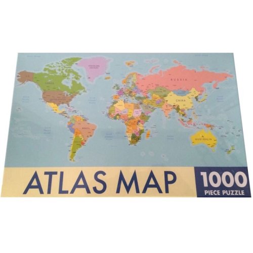 Jigsaw 1000 Pc Rectangular - Modern Maps