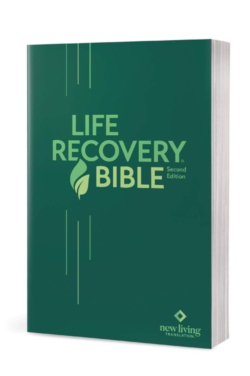 NLT Life Recovery Bible, Second Edition, Paperback, Step-by-Step Guide, Articles