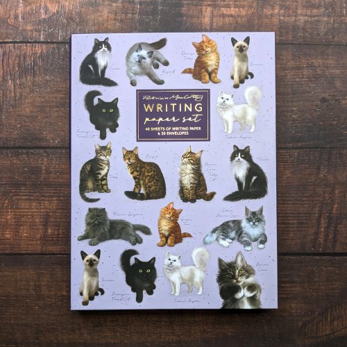 Foldover Writing Paper Set - Patricia Maccarthy Cats