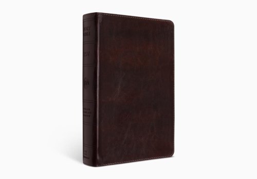 ESV Large Print Personal Size Bible TruTone®, Mahogany