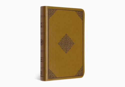 ESV Value Compact Bible, Gold, Imitation Leather