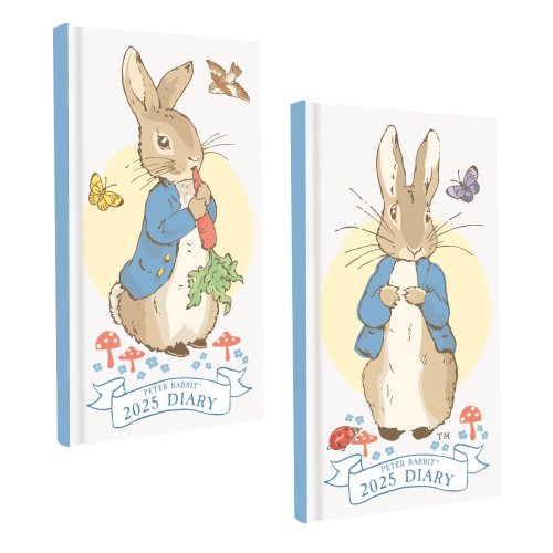 Peter Rabbit 2025 Slim Cased Diary