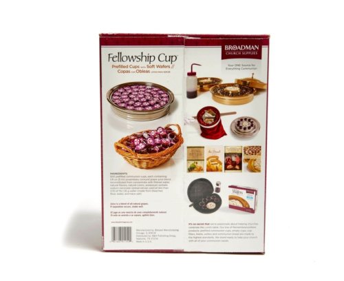 Box of 500 Fellowship Cup / Pre-Filled Communion Cups