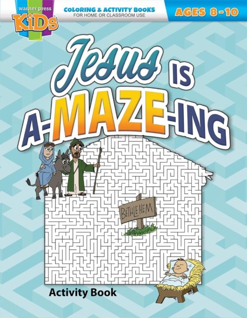 Jesus is A-maze-ing Activity Book, Ages 8-10