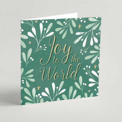 Joy To The World (Pack of 10) Charity Christmas Cards