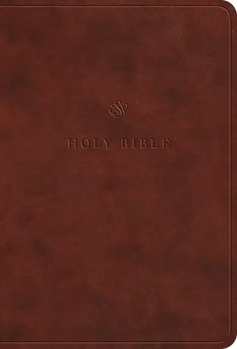 ESV Value Large Print Compact Bible (TruTone, Chestnut Brown)