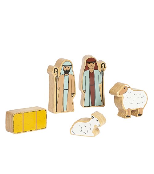 Deluxe Nativity Story Playset - 24 Pieces & Stable