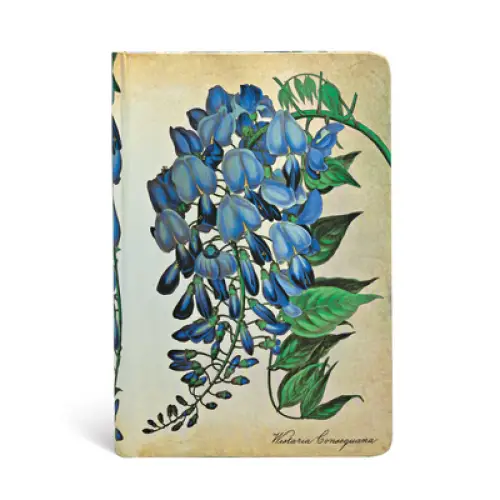 Blooming Wisteria Mini Lined Hardcover Journal