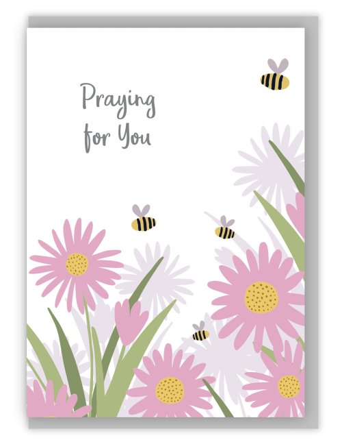 Praying For You Greeting Card & Envelope