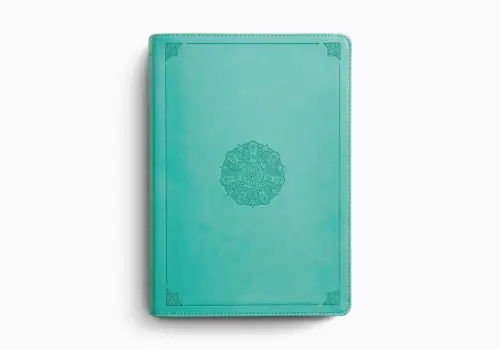 ESV Study Bible (TruTone, Turquoise, Emblem Design)